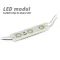 LED modul 1 Watt 3x2835 SMD LED piros