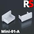 Alumínium RS profil eloxált MINI-01-A végzáró
