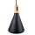 - Cone vintage csillár S (E27) - fekete színű ernyő