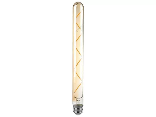E27 LED izzó Vintage filament (7W/300°) T30 - Rúd extra meleg fehér