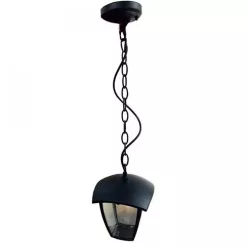 Matte Pendant kültéri csillár (E27) - 1 égős - fekete