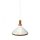- Cone vintage csillár M (E27) - fehér színű ernyő