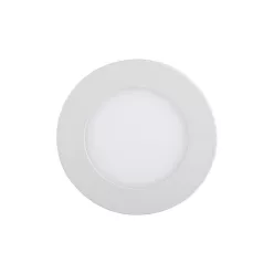 ECO LED panel 3W - hideg fehér - kör alakú