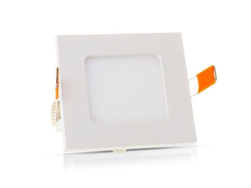 ECO LED panel 3W - természetes fehér - négyzet alakú