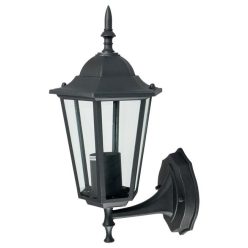 Bolive Up oldalfali lámpatest, E27, fekete