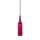 - Palack üveg csillár (E14) - világos pink színű bura