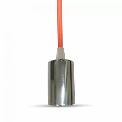 3782 Króm minimal csillár (E27) narancs vezetékkel