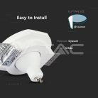 Gipsz spot lámpatest, gipszkarton síkba építhető (R-2)