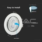 Billenthető Olcsó kör alakú spot lámpatest, fehér