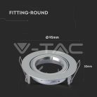 Billenthető Olcsó kör alakú spot lámpatest, króm