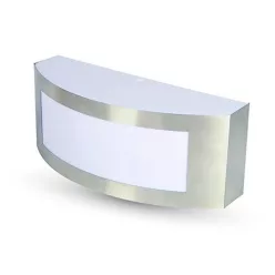 Moon Steel 1 kültéri oldalfali lámpa (E27)