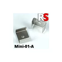 Alumínium RS profil eloxált (MINI-01-A) fém rögzítő