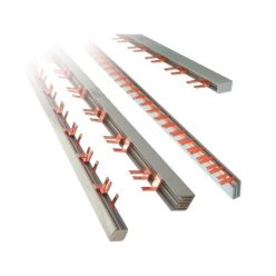 Fésűs sin 4 pólusú villás 13 modulhoz (1m)