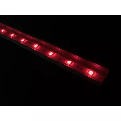   Alumínium profil Led szalaghoz Recessed-3, átlátszó búrával