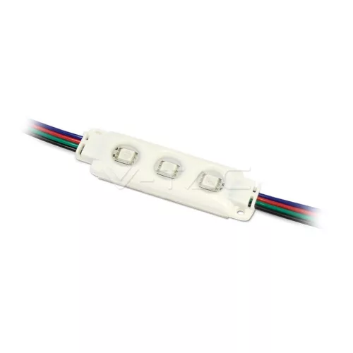 LED modul 0.72W (5050x3/120°/IP67) - RGB