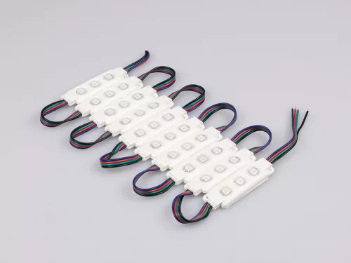 LED modul 0.72W (5050x3/120°/IP67) - RGB
