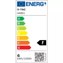   LED lámpa Loft filament E27 Meleg fehér,  (6W/300°) Körte