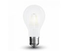 LED lámpa Loft filament E27 Meleg fehér,  (8W/300°) Körte