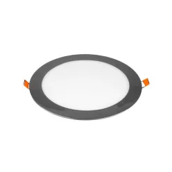 Led panel kör 18W króm hideg fehér