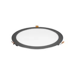 Led panel kör 24W króm meleg fehér