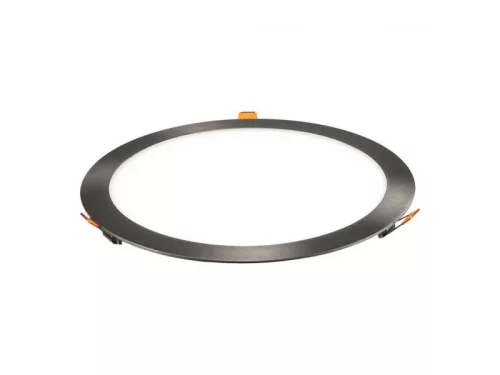 Led panel kör 24W mattkróm meleg fehér