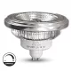 LED lámpa AR111 dimmelhető  12W  40° 230V meleg fehér