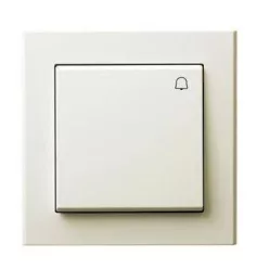 Sonata nyomókapcsoló csengőjellel Elefántcsont