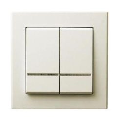 Sonata csillárkapcsoló jelzőfényes Elefántcsont