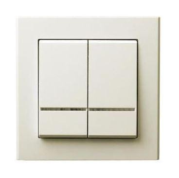 Sonata csillárkapcsoló jelzőfényes Elefántcsont