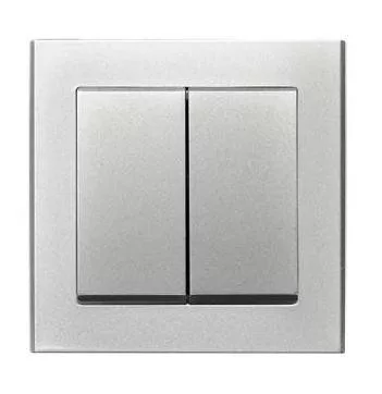 Sonata dupla alternatív kapcsoló Ezüst