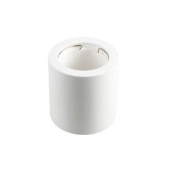 Gipsz spot lámpatest, falon kívüli, kör, fehér