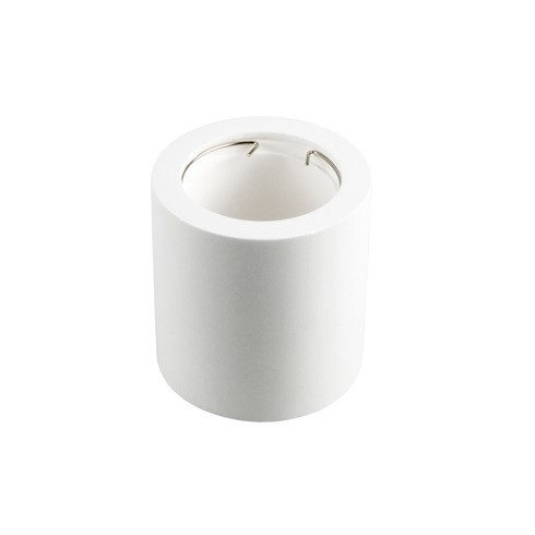 Gipsz spot lámpatest, falon kívüli, kör, fehér