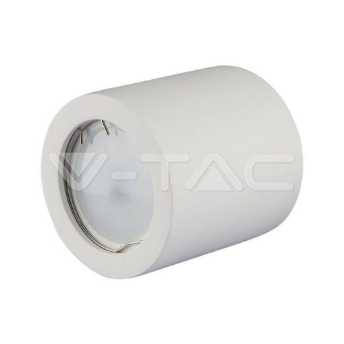 Gipsz spot lámpatest, falon kívüli, kör, fehér