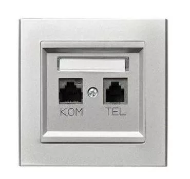 Sonata számítógép+ telefoncsatlakozó Ezüst
