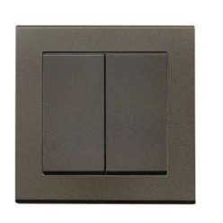 Sonata dupla alternatív kapcsoló Csokoládé