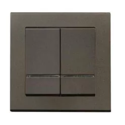 Sonata csillárkapcsoló jelzőfényes Csokoládé