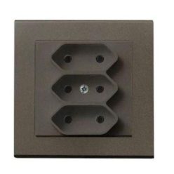 Sonata hármas euro dugalj Csokoládé