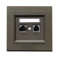 Sonata számítógép+ telefoncsatlakozó Csokoládé