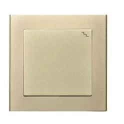 Sonata alternatív  egypólusú kapcsoló Pezsgőarany