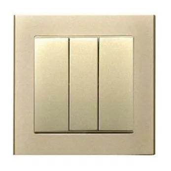 Sonata hármas kapcsoló Pezsgőarany