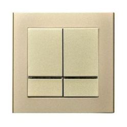 Sonata csillárkapcsoló jelzőfényes Pezsgőarany