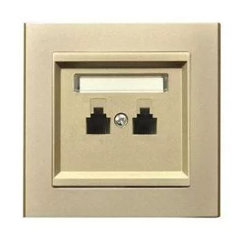 Sonata dupla telefoncsatlakozó párhuzamos Pezsgőarany