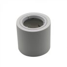 Gipsz spot lámpatest, falon kívüli, kör alakú, fehér