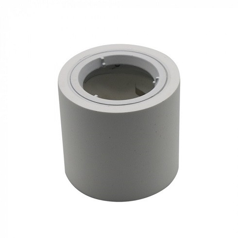 Gipsz spot lámpatest, falon kívüli, kör alakú, fehér