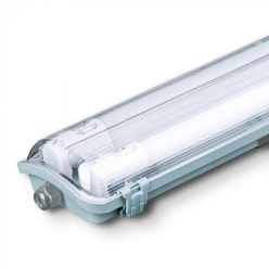   Corp de iluminat T8 cu 2 tuburi LED integrate (36W/120cm) lumină alb natural IP65
