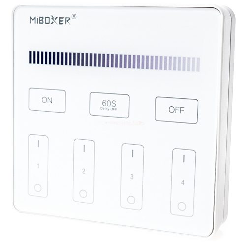 Fali B1W csoport fali fényerőszabályzó vezérlő elemes fehér