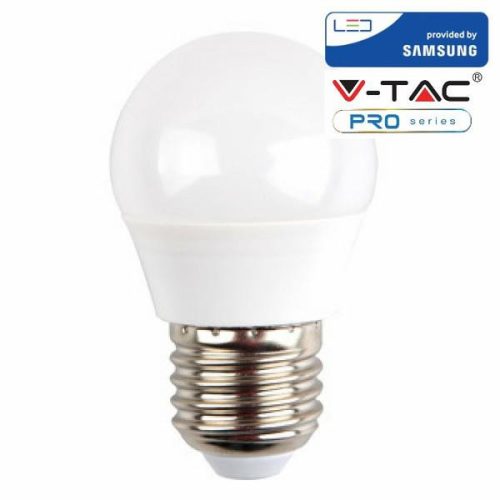 LED lámpa E27  (5,5Watt/180°) PRO - hideg fehér Samsung LED