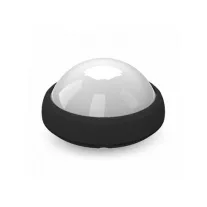 Dome-R kültéri LED lámpa - fekete 12W meleg fehér IP54