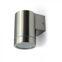 Inox Wand oldalfali lámpatest, GU10, 1 irányú