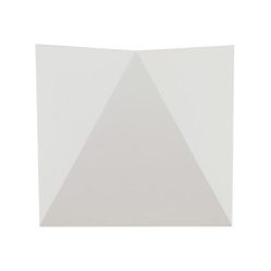   Triangles oldalfali dekor lámpatest, 5W, fehér, természetes fehér
